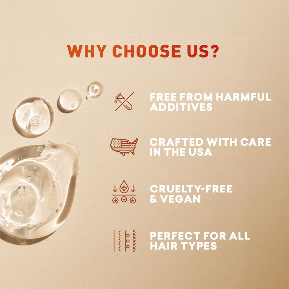Just Nutritive hair-loss-shampoo-product-hero shot suggests early intervention for hair care