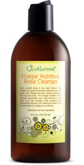 Just Nutritive Vinegar Nutritive Rinse bottle for scalp-friendly cleanse and natural shine