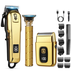 Justnard hair clippers set close-up highlights precision blades for clean, pull-free trims.