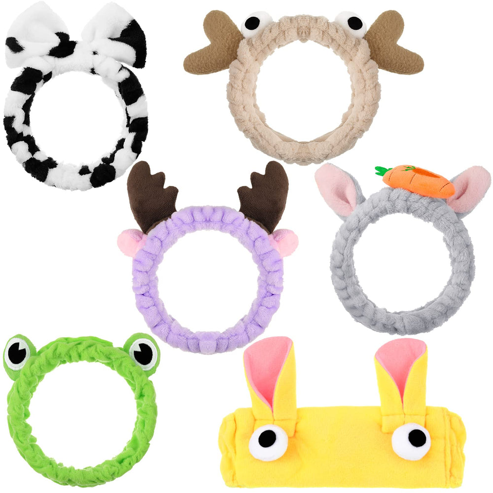 Jutom bear-style headband secures hair during baths and makeup sessions.