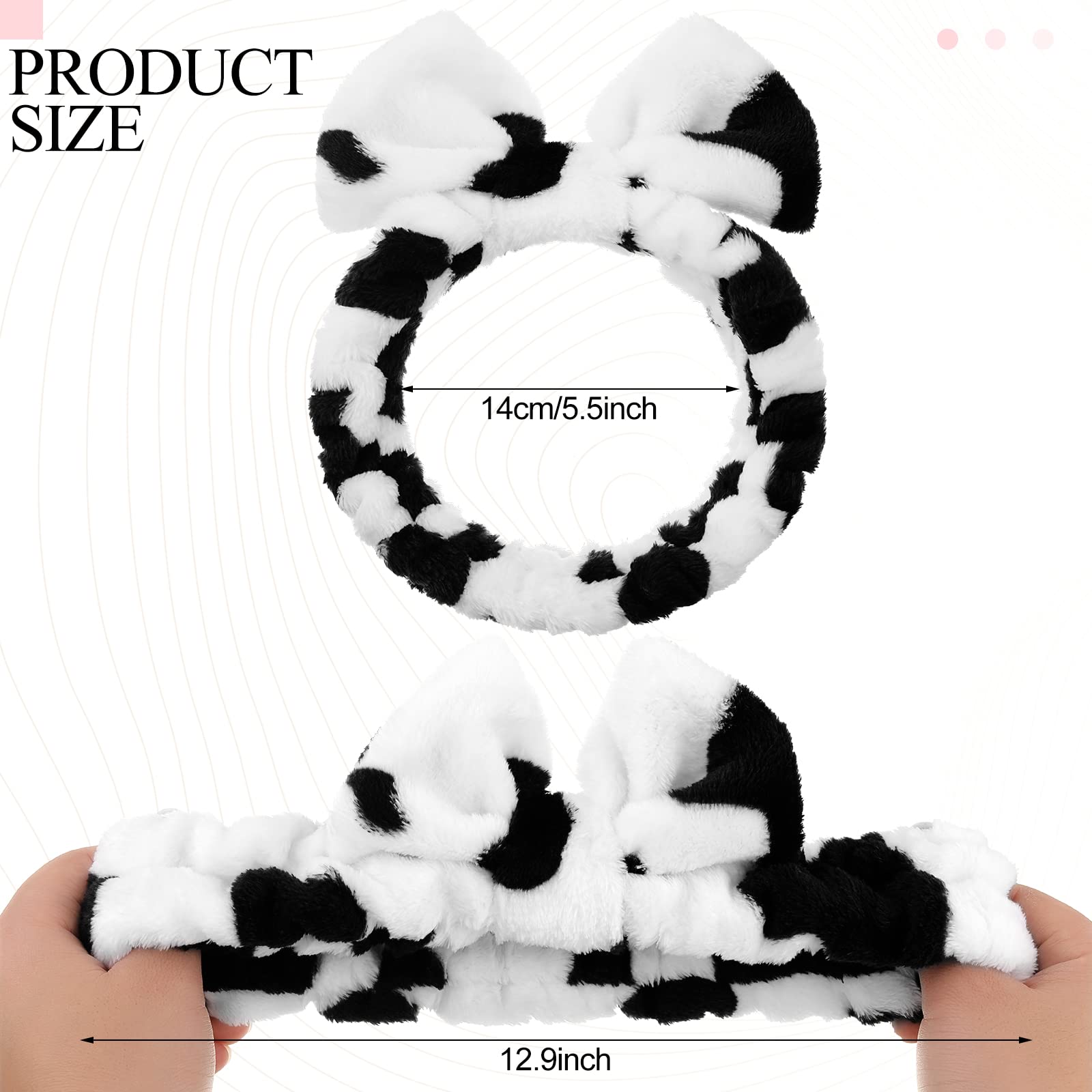Jutom bunny-style animal headband adds cute flair while cleansing and masking.