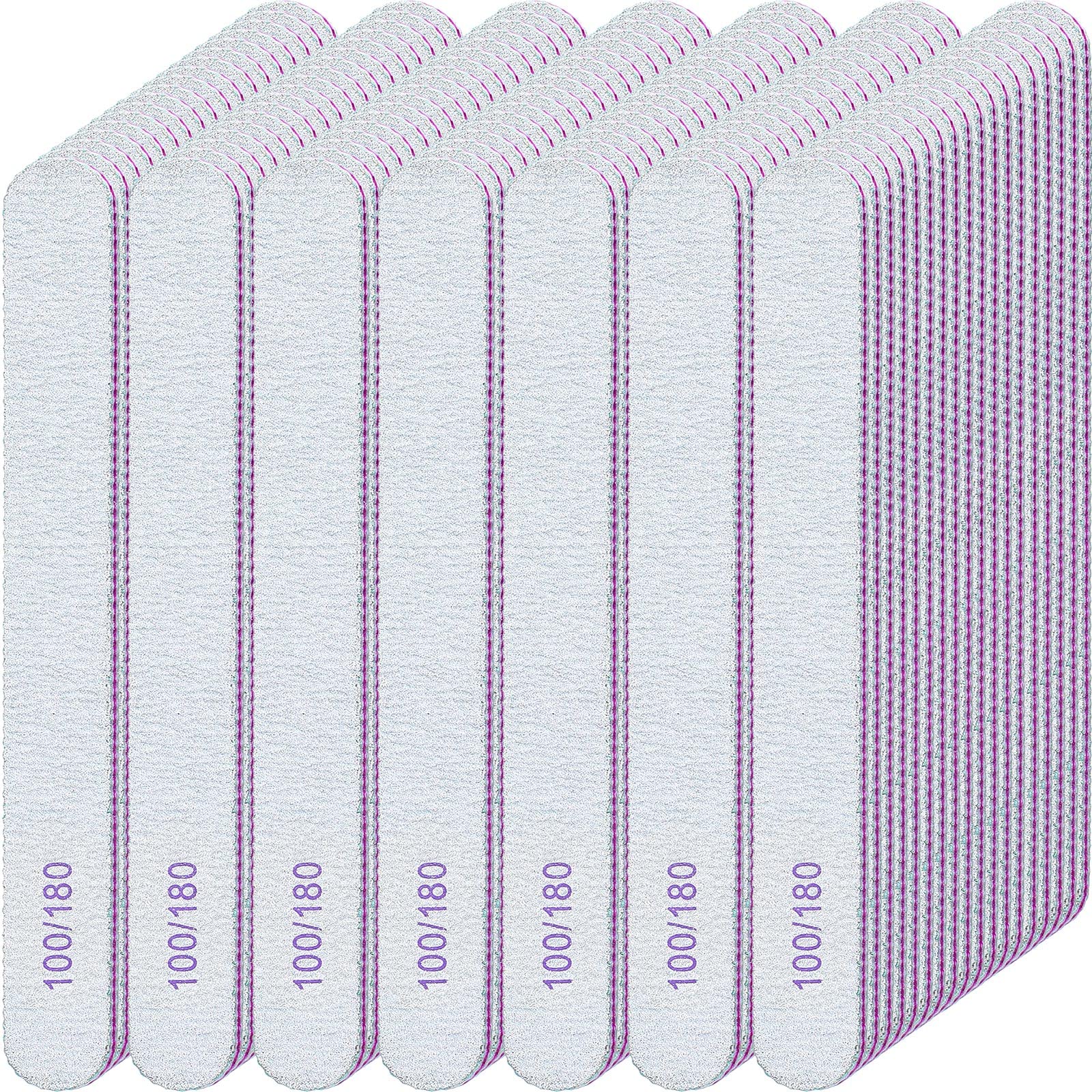 Jutom double-sided emery board nail file for precise shaping and trimming