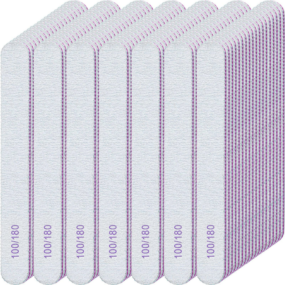 Jutom double-sided emery board nail file for precise shaping and trimming