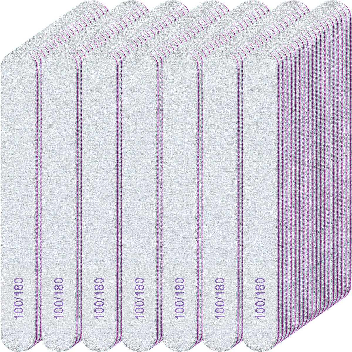Jutom double-sided emery board nail file for precise shaping and trimming