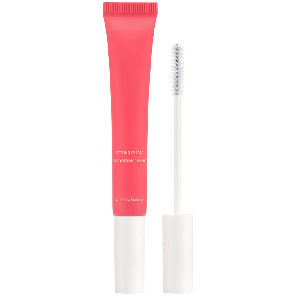 Jutqut Hair Cactus Fruit 3-in-1 styling stick in use for frizz control.