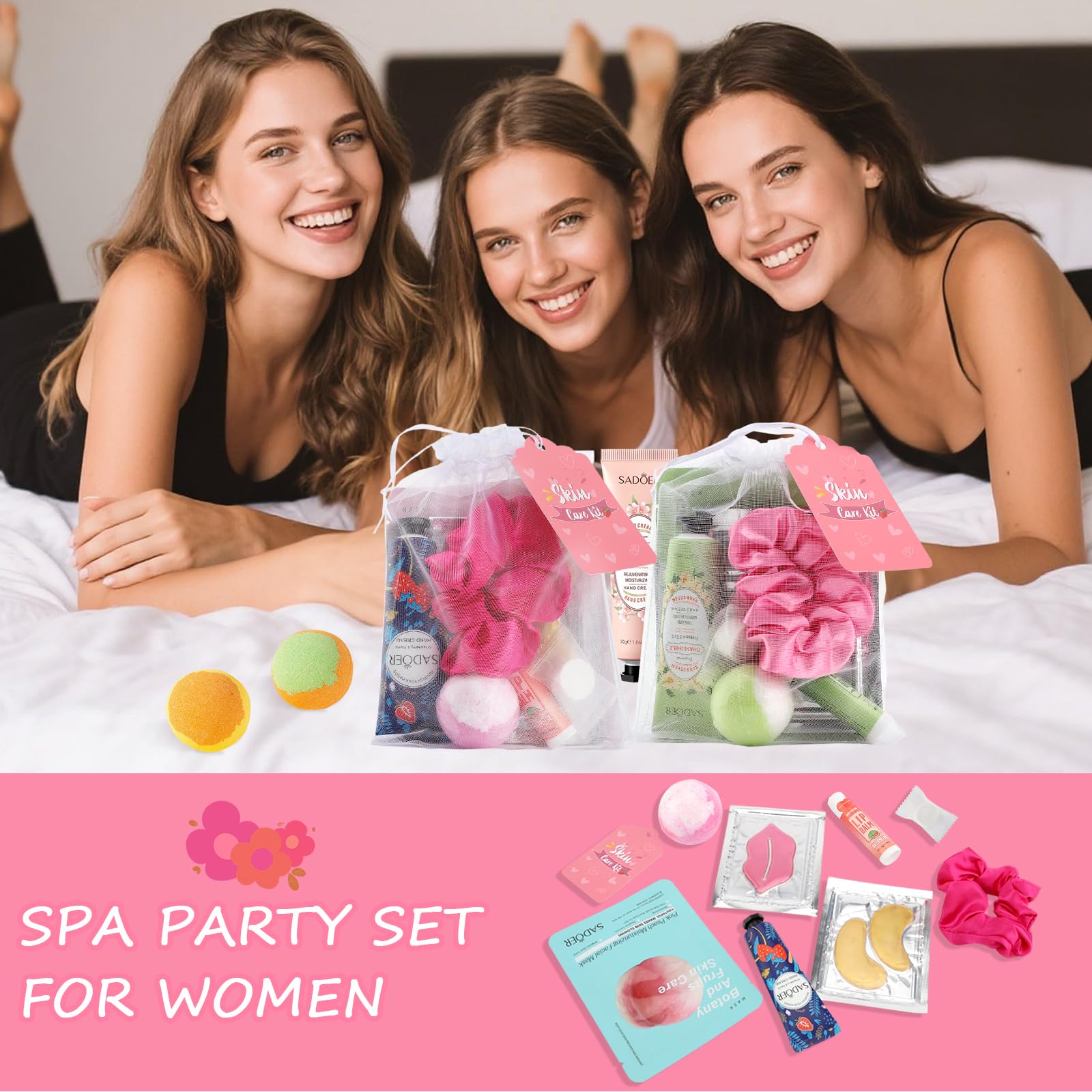 Jutqut foot soaking balls in the spa kit for relaxing foot spa moments