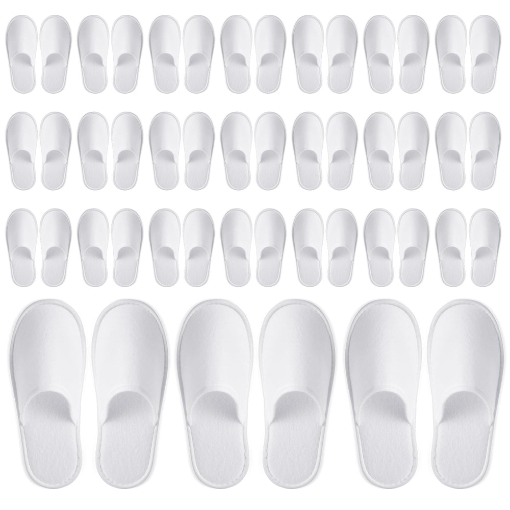 Juvale disposable slippers guest-wrapped pack for hotel hygiene and convenience