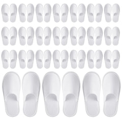 Juvale disposable slippers guest-wrapped pack for hotel hygiene and convenience