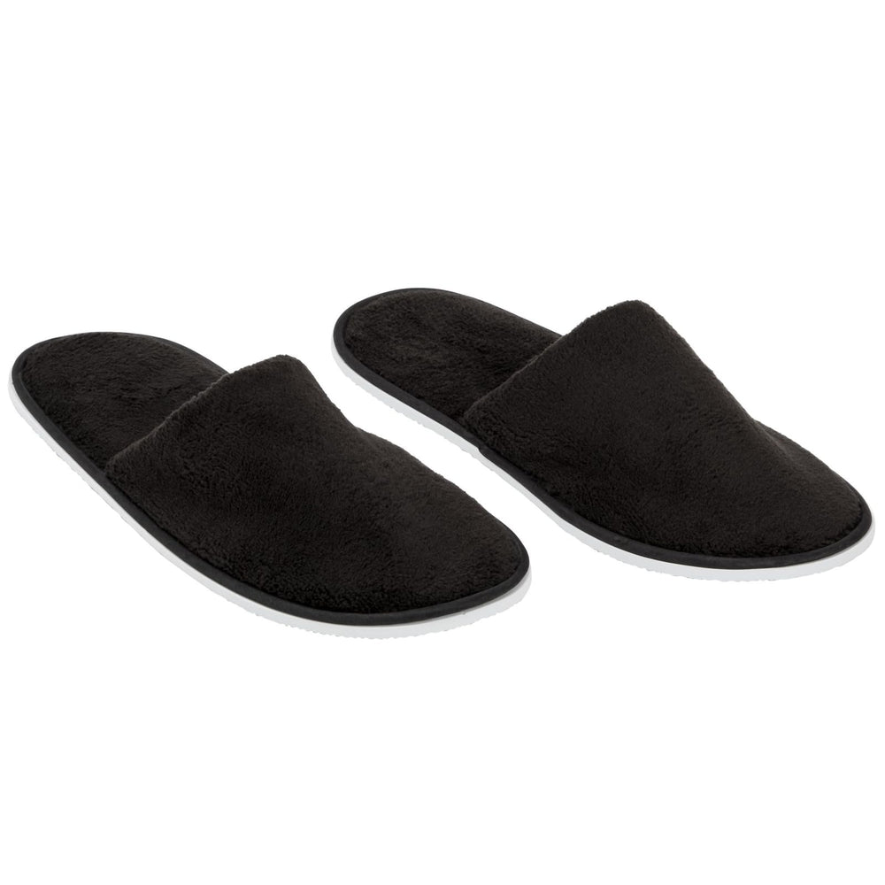 Juvale disposable slippers bulk pack ready for hosting guests at events.