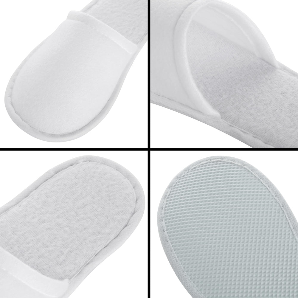 Juvale unisex-fit slippers suitable for a broad guest range