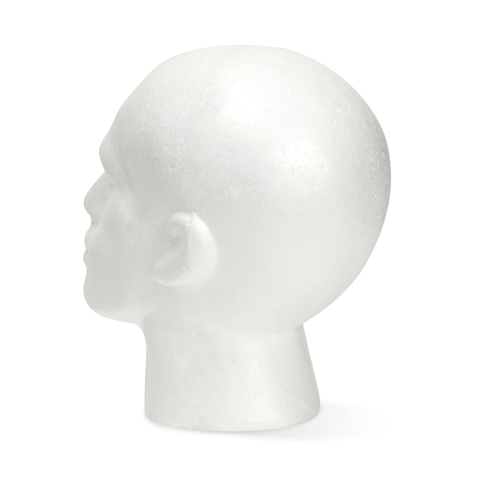 Juvale mannequin head-foam fits-accessories shows versatility for jewelry and headbands.