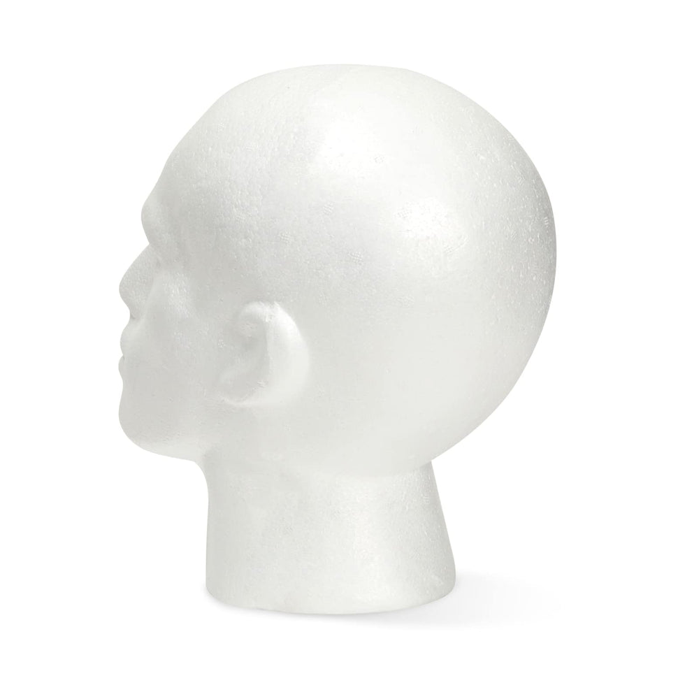 Juvale mannequin head-foam fits-accessories shows versatility for jewelry and headbands.