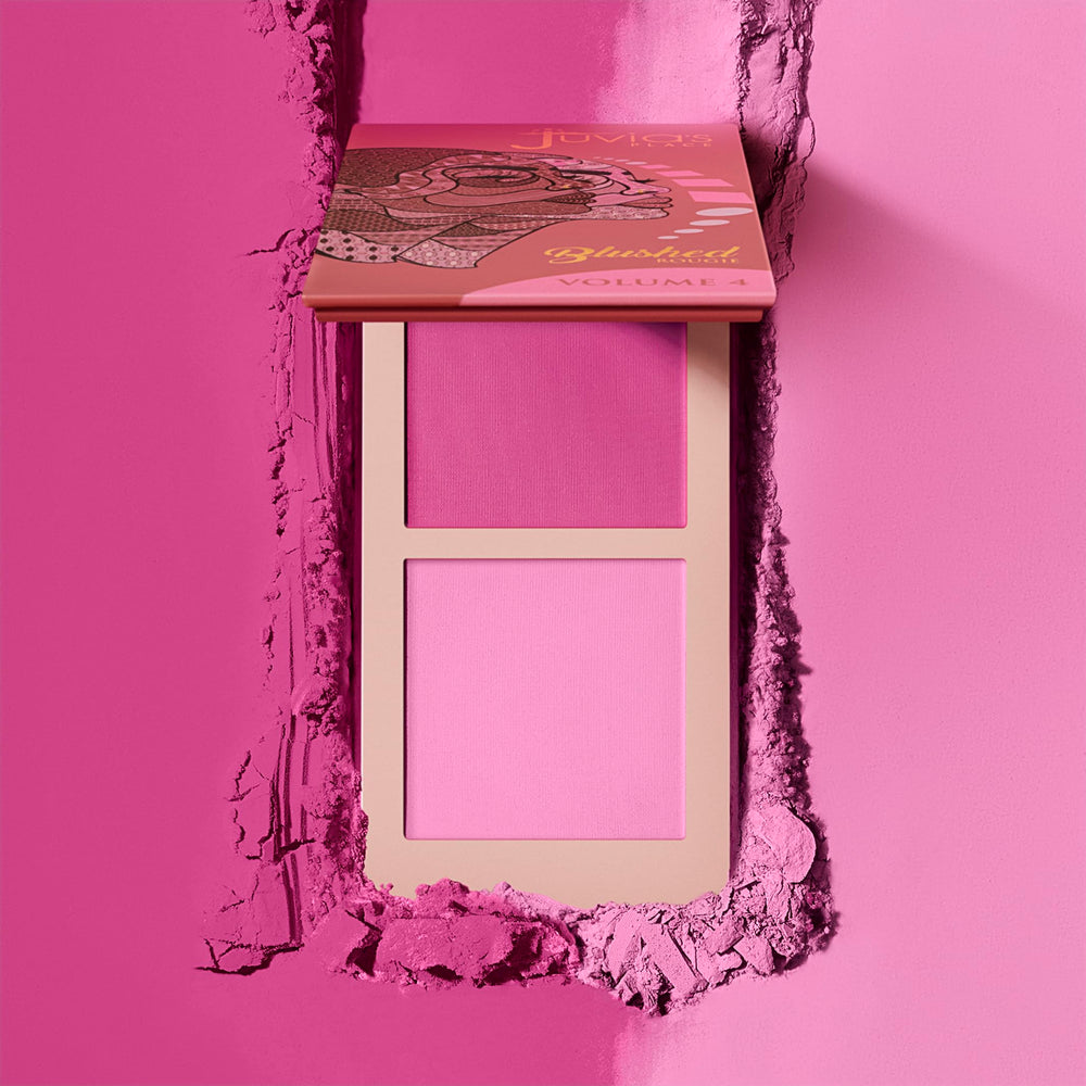 Juvia's Place Blushed Duo Volume4 inclusive-skin-tone appeal demonstrates suitability for all complexions