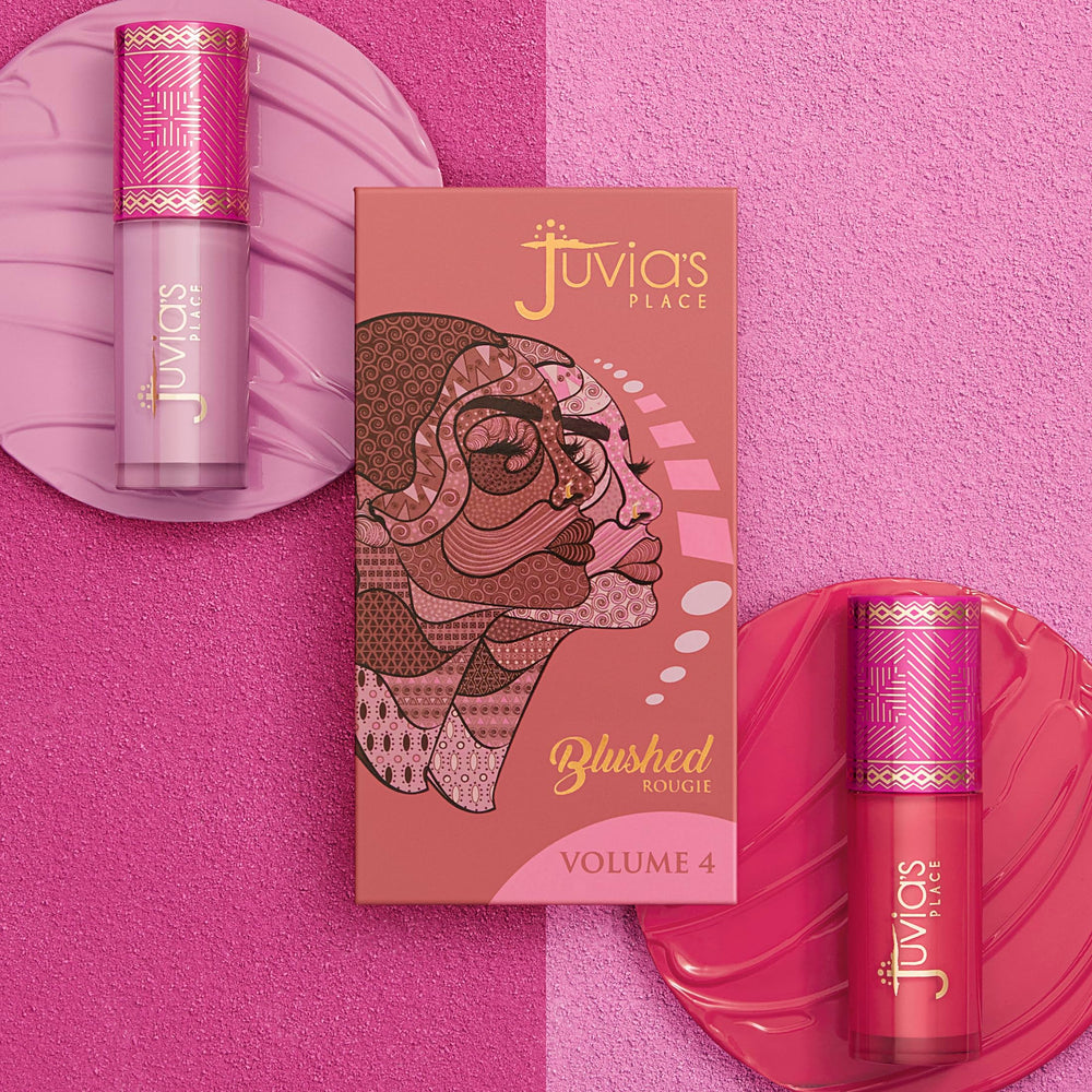 Juvia's Place Blushed Duo Volume4 two-shades pairing highlights complementary hues for versatility