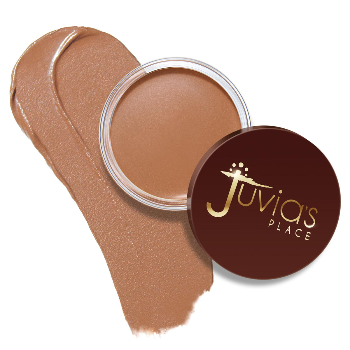 Juvia's Place Bronzed Cream Bronzer Honey packaging enables precise, controlled application.