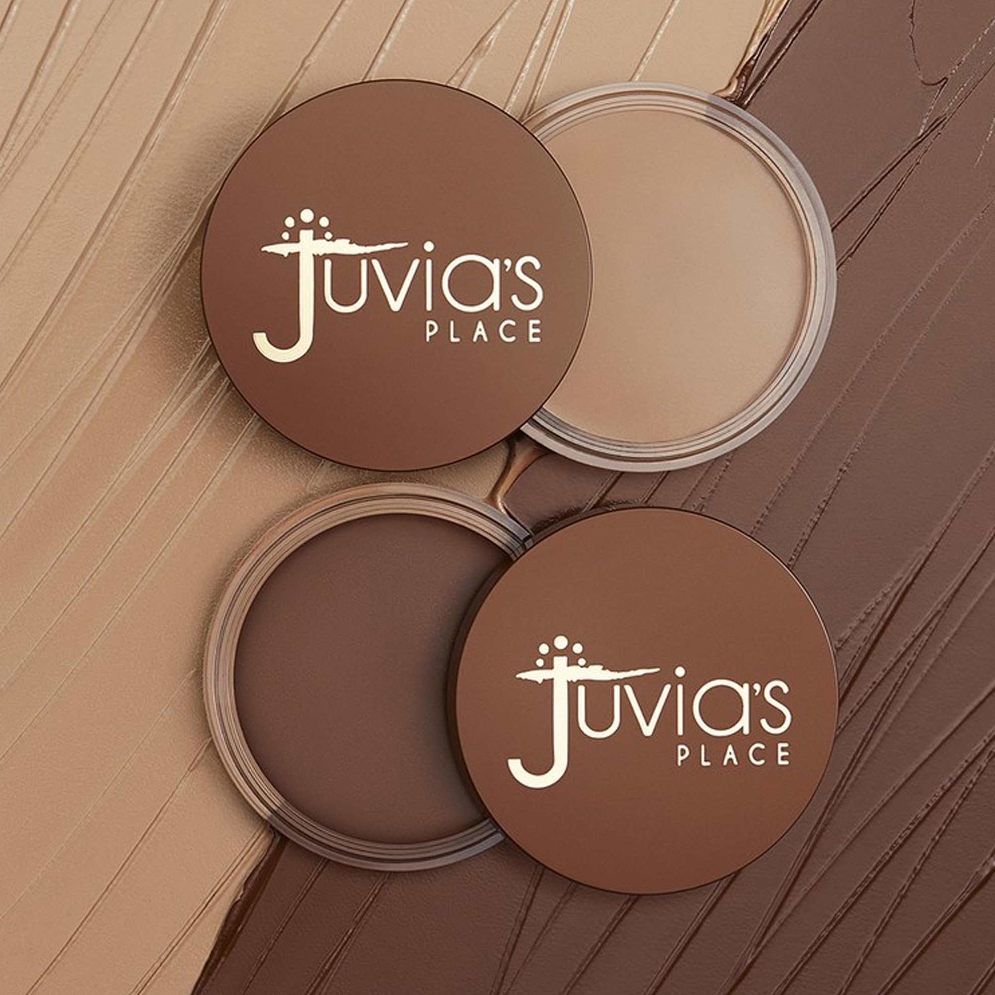 Juvia's Place Bronzed Cream Bronzer Honey shade options tailor warmth for many tones.