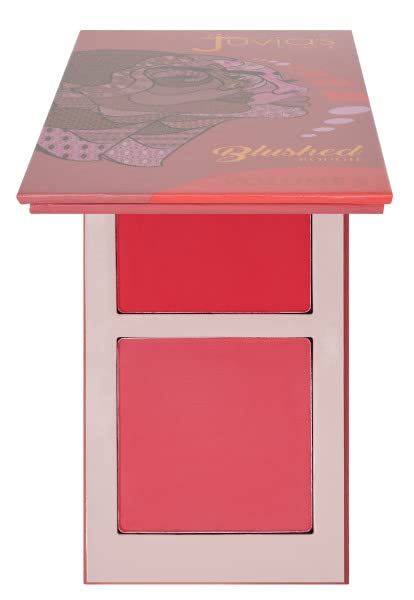 Juvia's Place Blushed Duo Blush Volume5: dos tonos rosados para un acabado natural.
