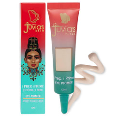 Juvia's Place i Prep, i Prime Milky White tube shows crease-free, long-wearing base.