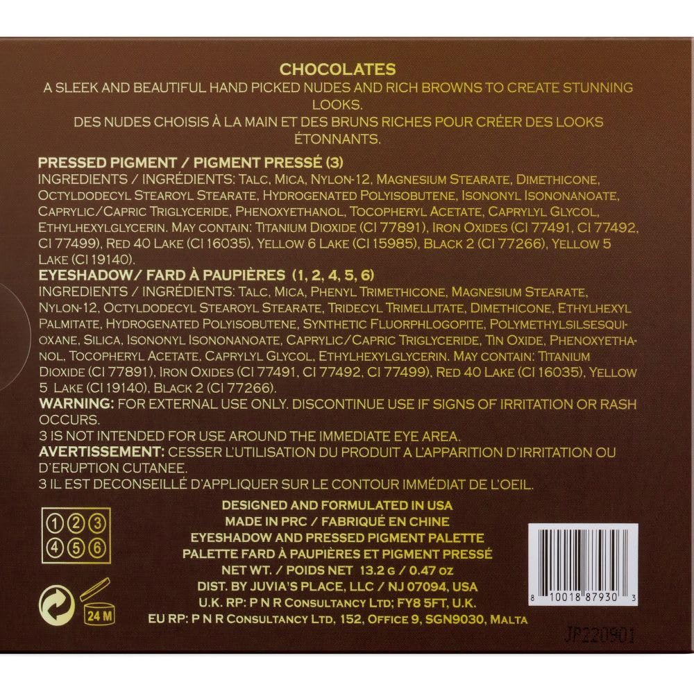 Juvia's Place The Chocolates gifting idea illustrates a thoughtful makeup present