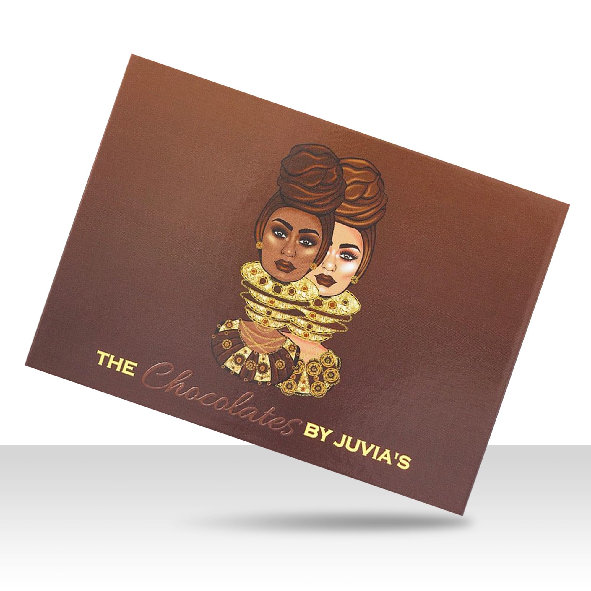 Juvia's Place The Chocolates on-eye look shows cocoa tones for warm or cool undertones