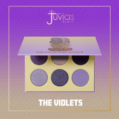 Juvia's Place The Violets palette back detail and shade names