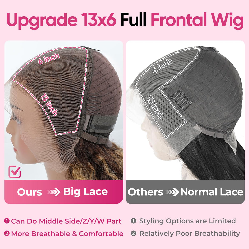 Juviso 13x6 lace-front wig cap interior detail for secure fit