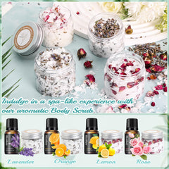 JUYRLE salt and aloe mix ready to exfoliate and hydrate
