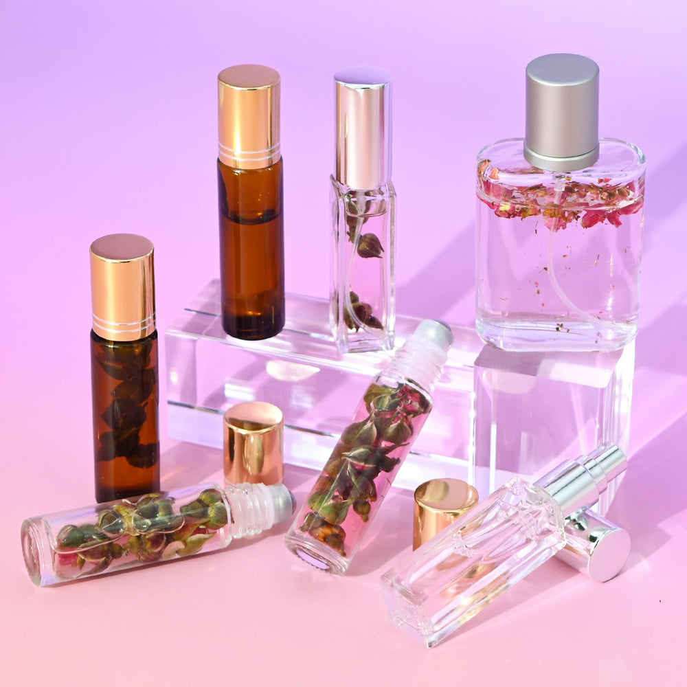JUYRLE essential oils lineup enables creative fragrance blending at home.