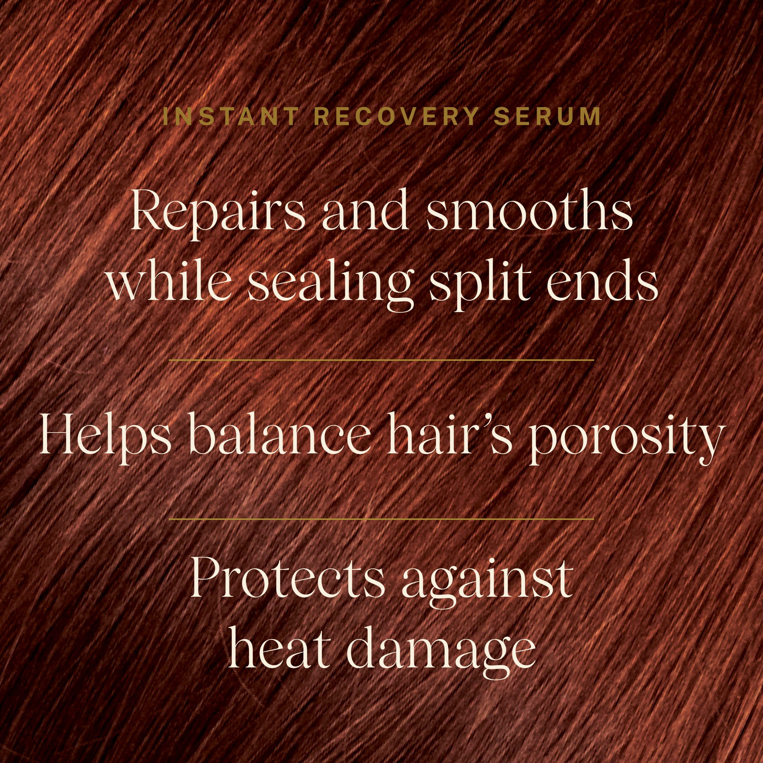 JVN Complete Instant Recovery Hair Serum frizz-fight feature with clear styling benefits.