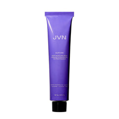 JVN Nurture Deep Moisture Mask bottle demonstrates deep conditioning for smooth, frizz-free hair.