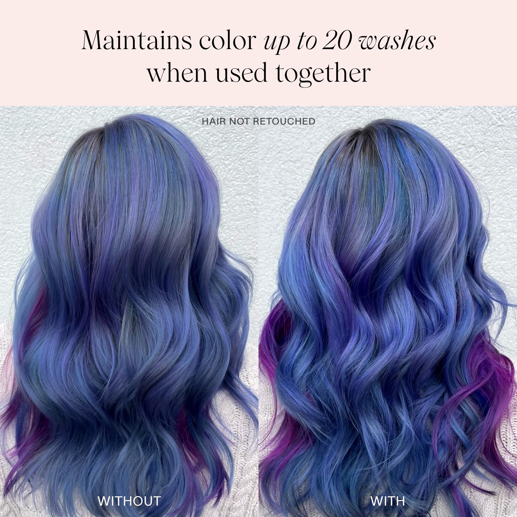 JVN Revive Shampoo color-safe label communicates gentle care for treated hair.