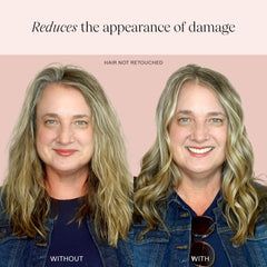 JVN Revive Shampoo bottle with jojoba esters signals strengthened strands.