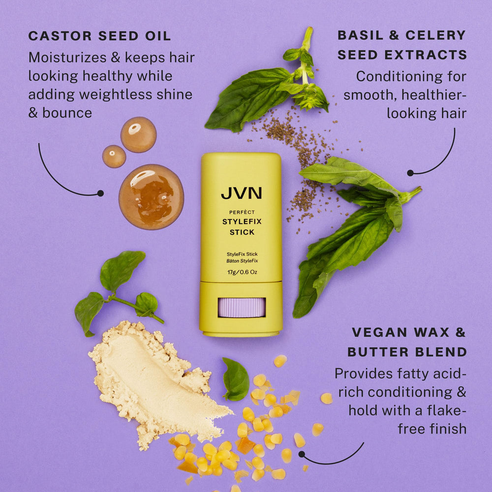 JVN StyleFix smoothing baby hairs for a clean finish
