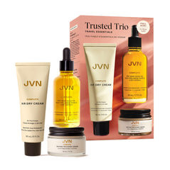 JVN Trusted Trio pre-wash scalp oil bottle illustrating nourishing scalp balance