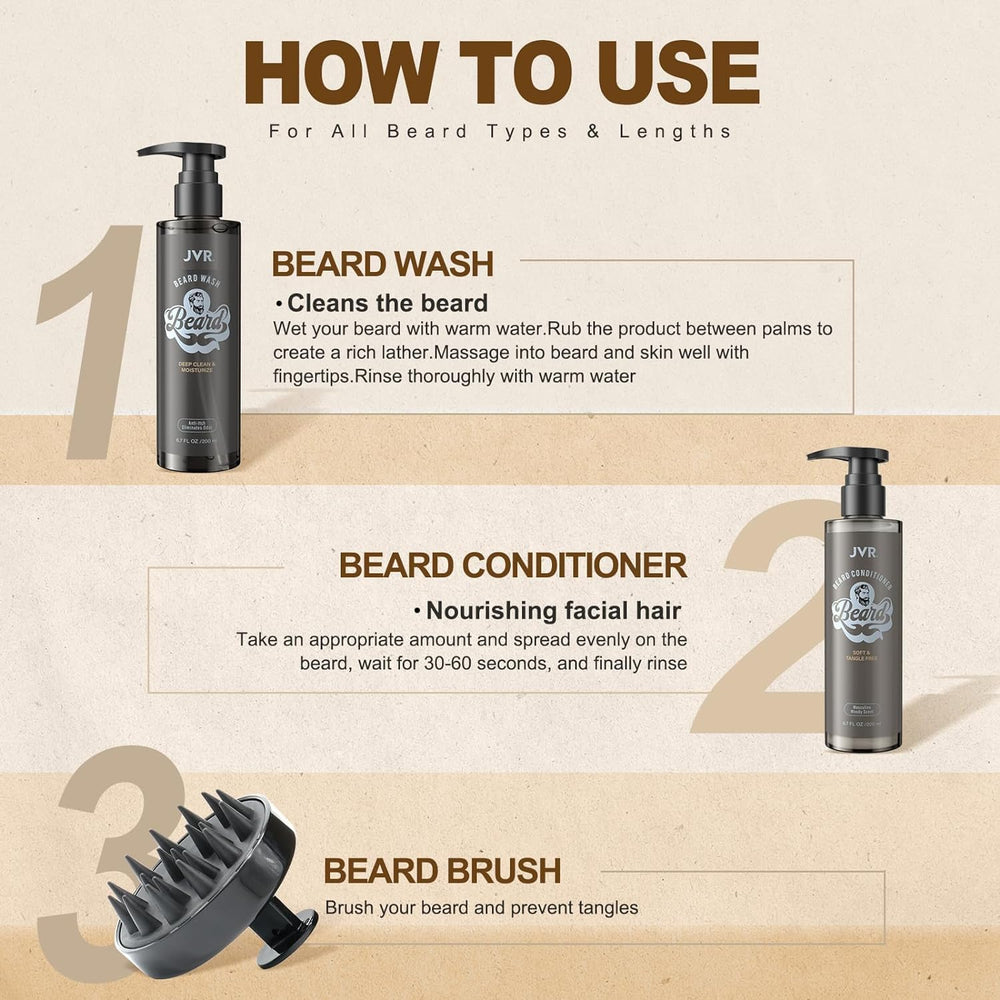 JVR aloe-vera-beard-care delivers soothing hydration for dry, coarse beards.