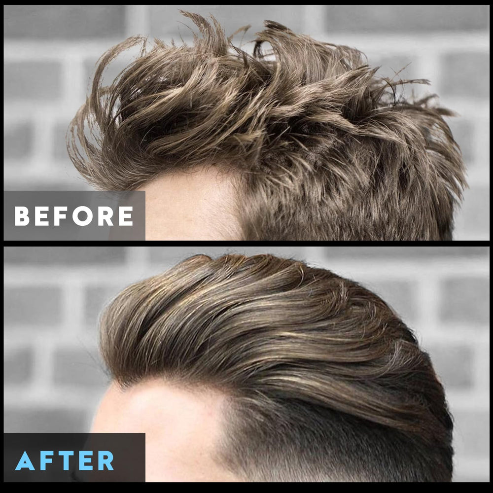 JVR Hair Clay demonstrates medium hold for versatile styles.
