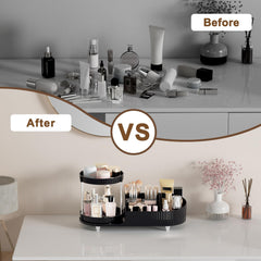 Jywantful lip gloss and nail polish compartments simplify quick selection.