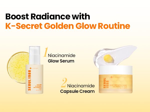 K-SECRET SEOUL 1988 glow finish on skin with radiant, lightweight moisture