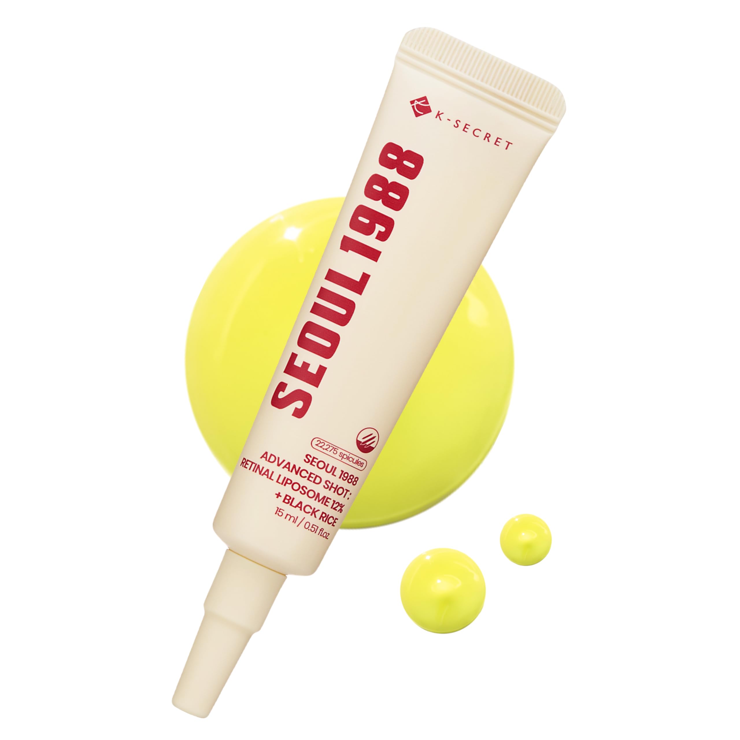 K-SECRET SEOUL 1988 Retinal Advanced Shot bottle for at-home renewal