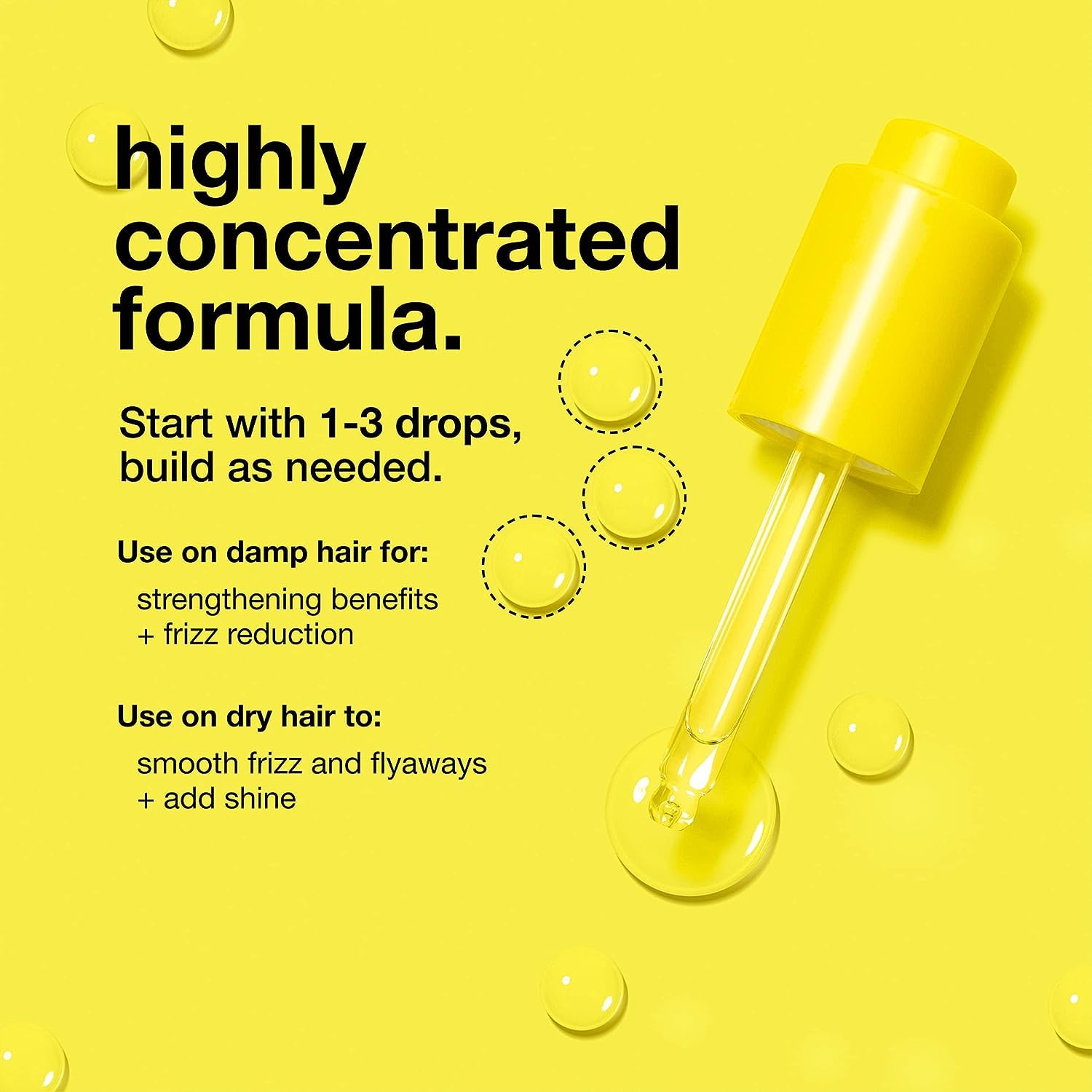 K18 Molecular Repair Hair Oil works at two levels of the hair fiber for smoothness