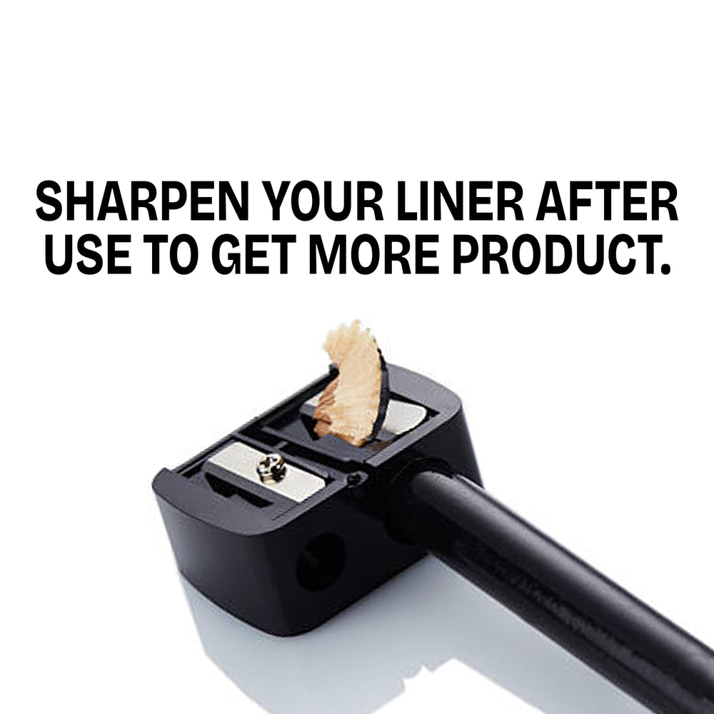 K7L Deep Black Eyeliner presented for a night-out dramatic look with vibrant pigment.