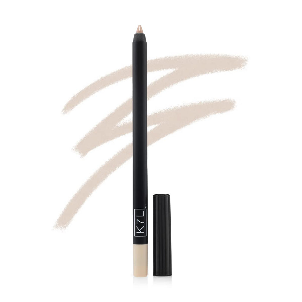 K7L Nude Eyeliner long-wear application demonstrates smudge-resistant definition