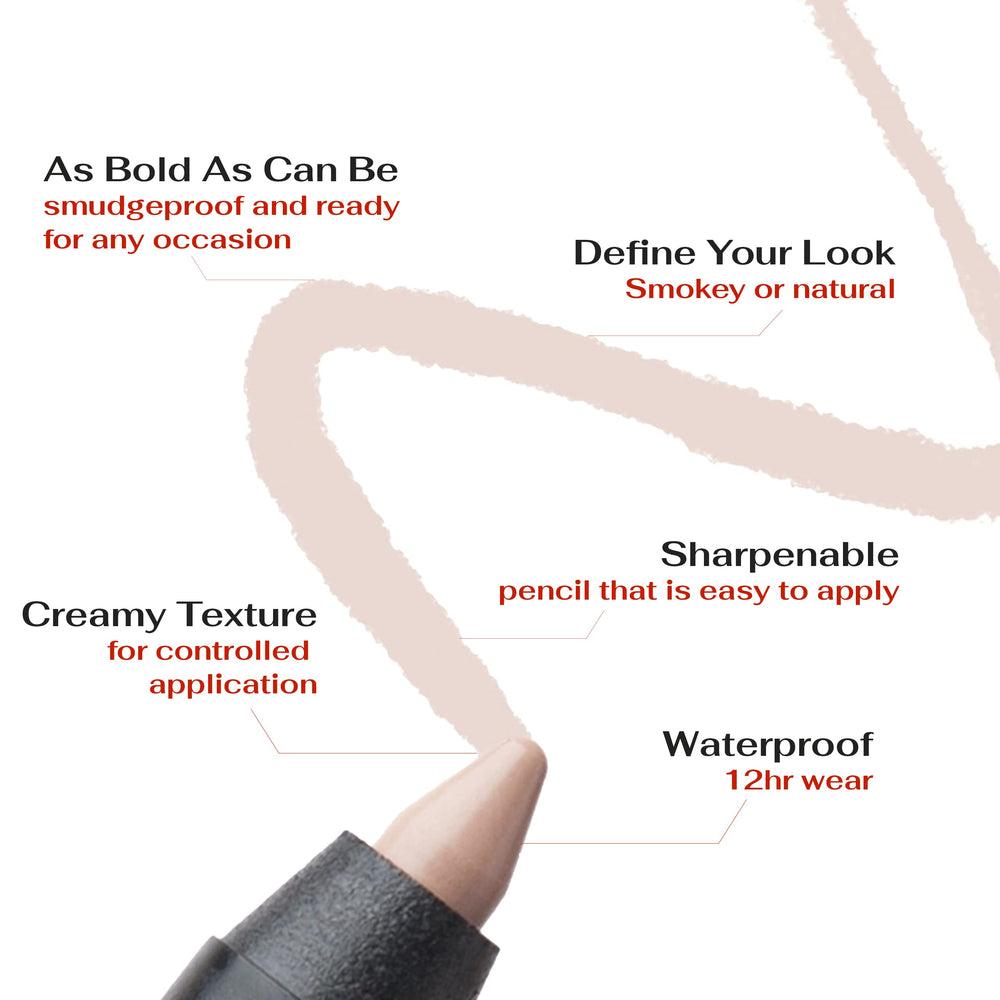 K7L Nude Eyeliner precision sharpener creates crisp lines for defined looks