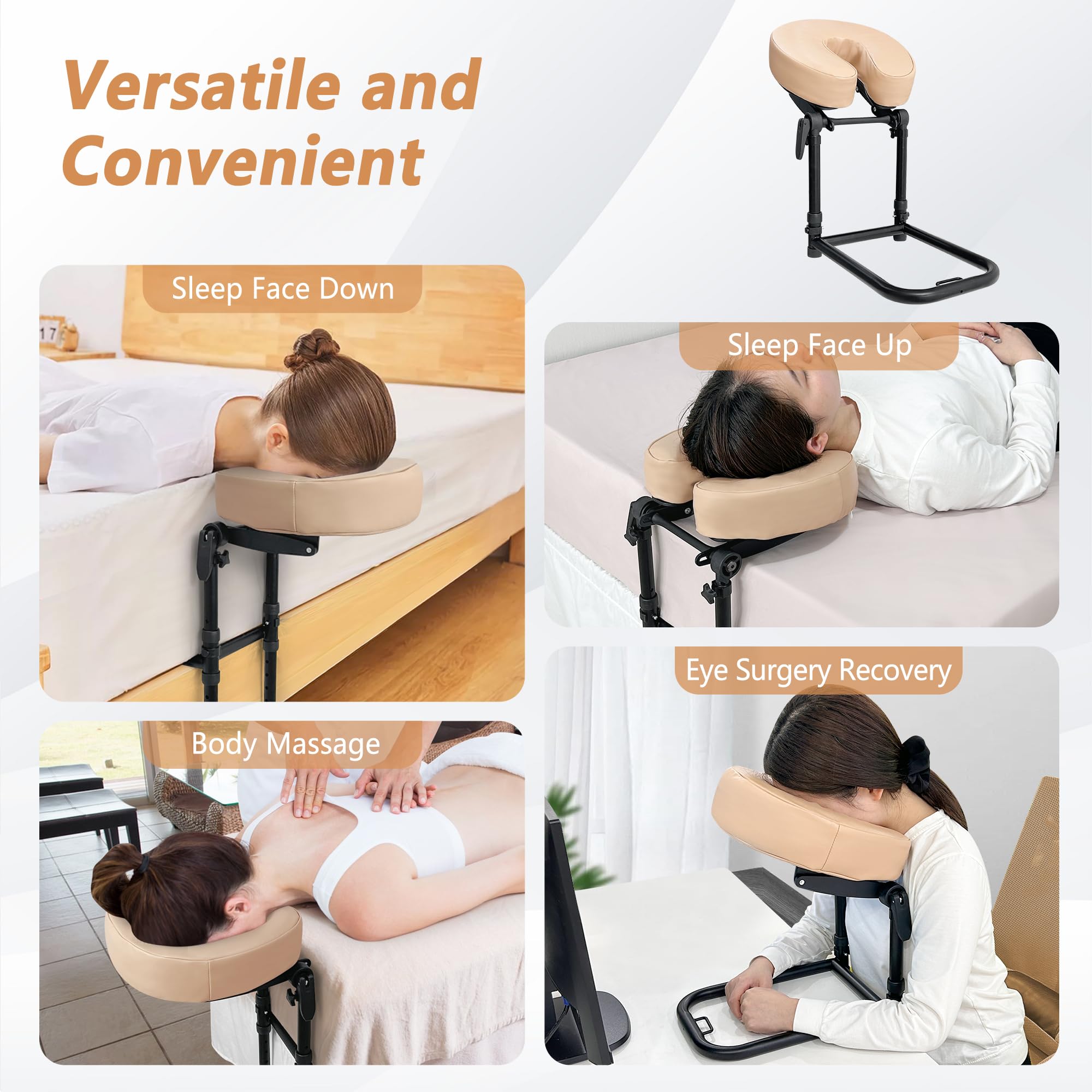 KAAMOS easy assembly with fixing strap for stable bed setup.