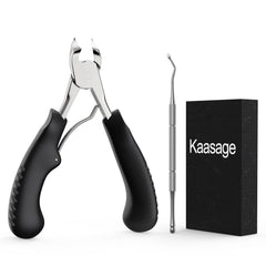 Kaasage nail clipper with reinforced blade ready for thick nails for clean cuts