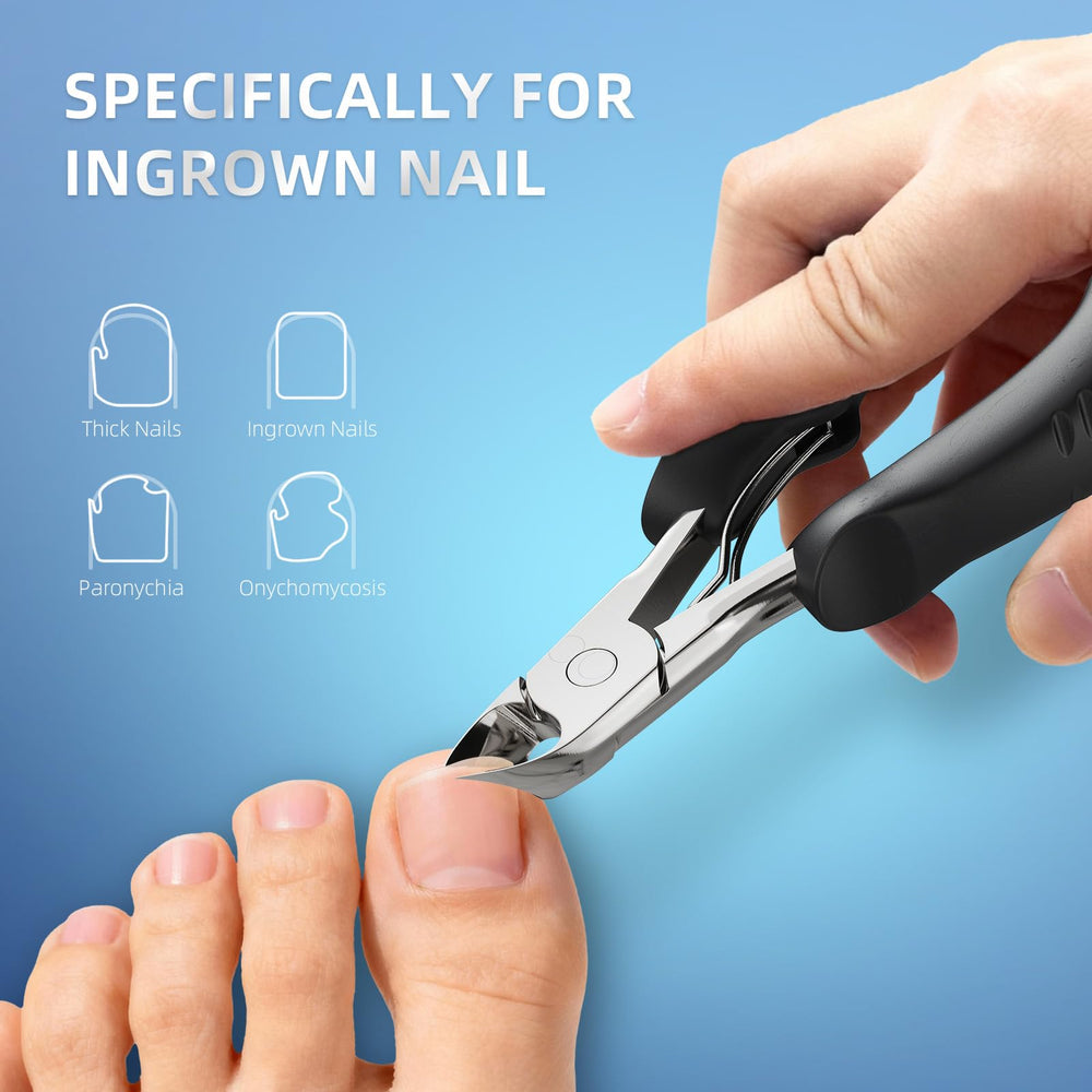 Kaasage clipper shows wide rubber grip for secure one-handed use