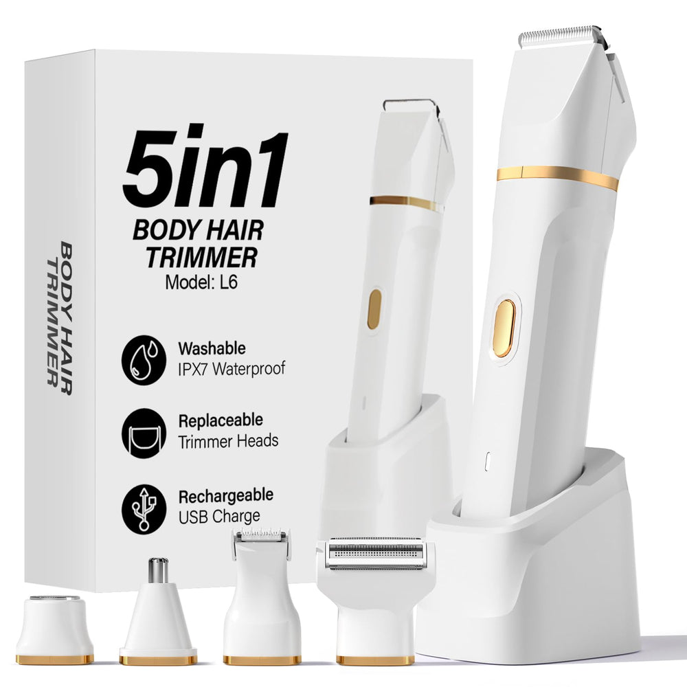 Kabowa 5in1 bikini trimmer front view for versatile body grooming