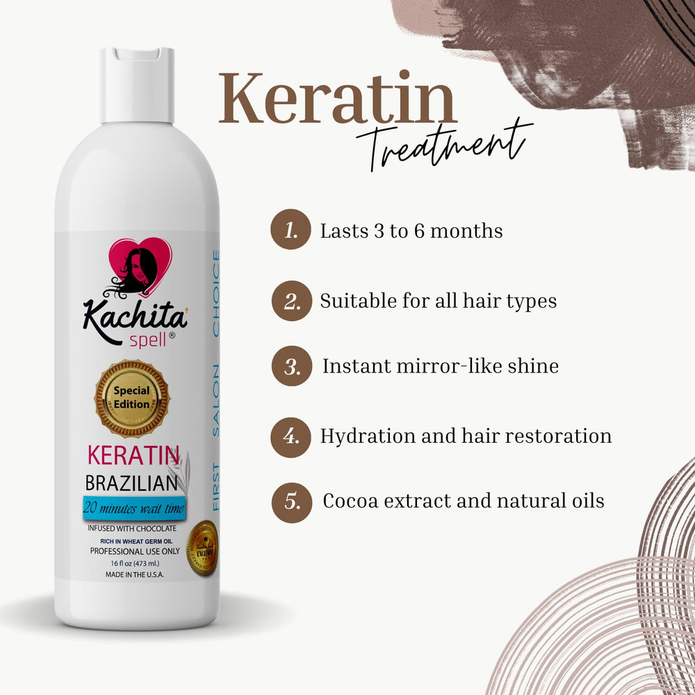 Kachita Spell finished hair looks silky, shiny, smooth