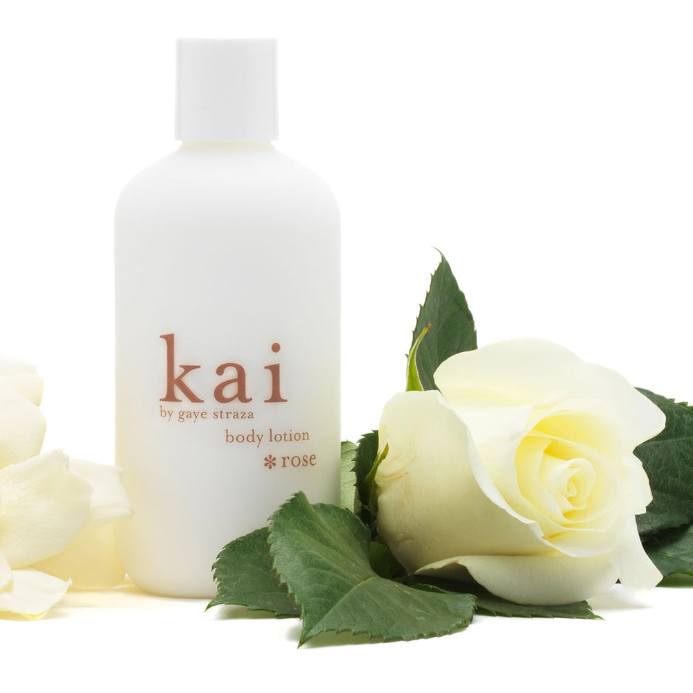 Kai body lotion shows cucumber, comfrey, ivy extracts for conditioning