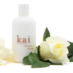 Kai body lotion shows cucumber, comfrey, ivy extracts for conditioning